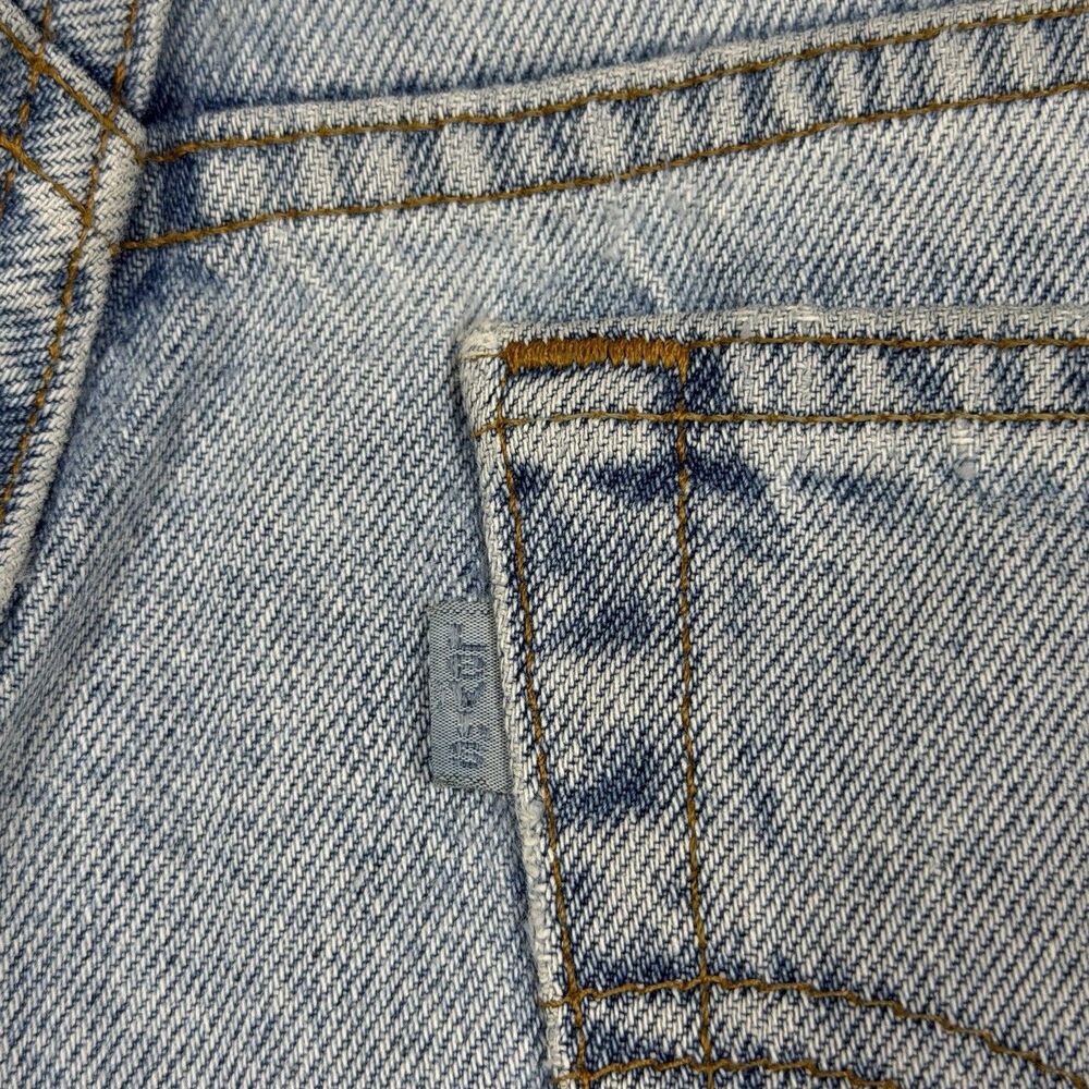 Vintage Levi's Silvertab Jeans Women’s Size 7/8 Loose Fit Light Blue Denim - Picture 13 of 16
